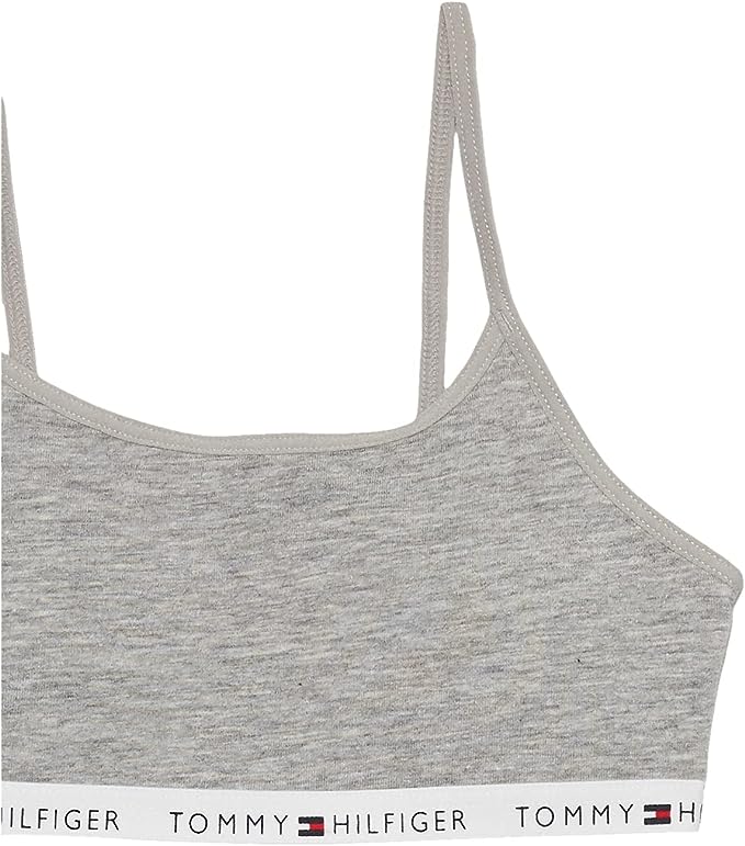Tommy Hilfiger Girls Crop Sports Bra, 3-pack  Multicolor Size S (6/7)