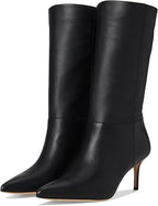 Lauren Ralph Lauren Women's Leanna Dress Boots  Black Size 9.5