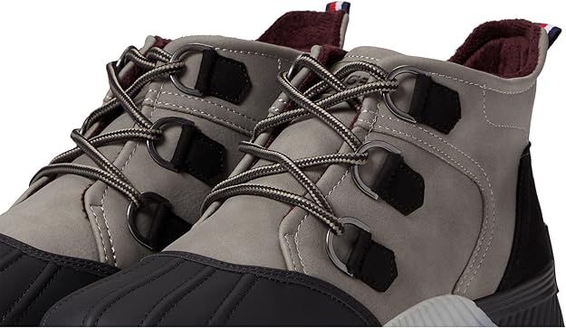 Tommy Hilfiger Women's Jenko Cold Weather Sneaker  Black/Gray Size 10