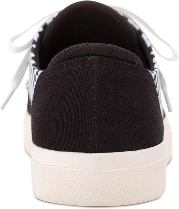 Sun+Stone Men's Kiva Checkered Lace-Up Sneakers  Color Checkerboard Size 10.5