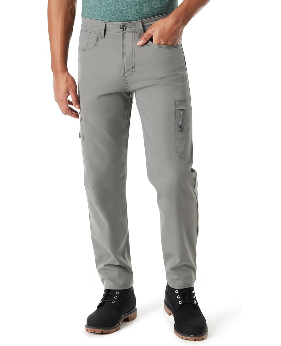 BASS OUTDOOR Men's Essential Tech Cargo Pants  Castor Gray Size 34
