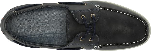 Weatherproof Vintage Men's Benny Boat Shoes  Color Navy Size 12M