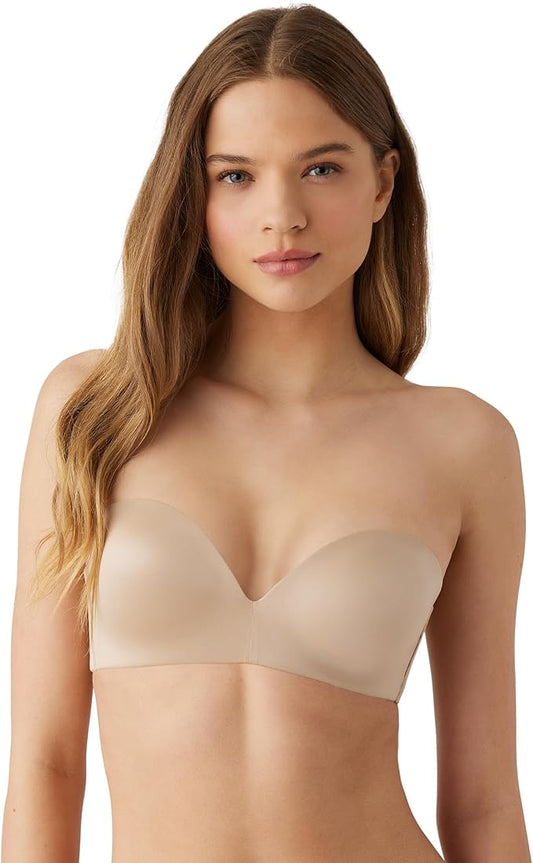 b.tempt'd Future Foundation Wire Free Strapless T-Shirt Bra  Au Natural Nude Size 36C