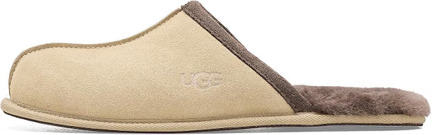 UGG Men's Scuff Slippers  Beige Size 9