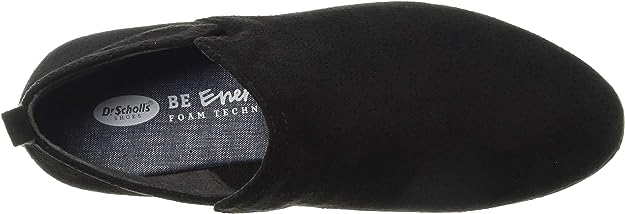 Dr. Scholl's Women's Rate Ankle Boot  Color Black Microfiber Size 9M