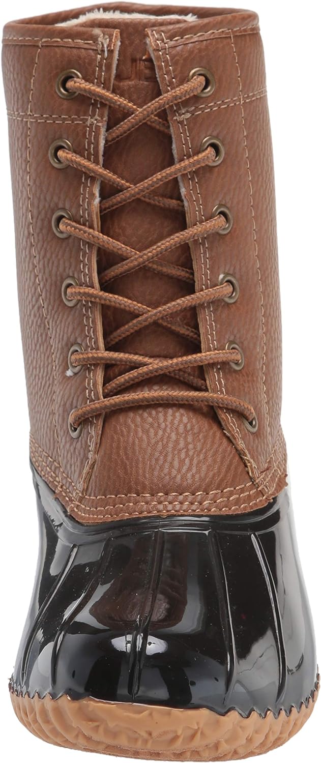 JBU Women's Maplewood Waterproof Rain Mid Calf Boots  Color Chocolate Size 11M