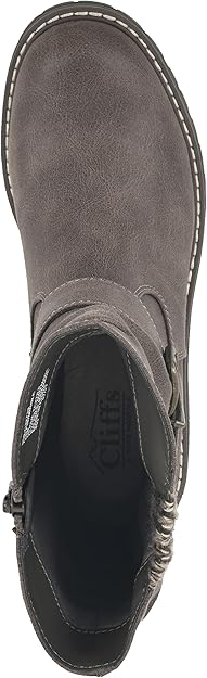 Cliffs by White Mountain Women's Mingle Boots  Color Dark Stone Size 10M
