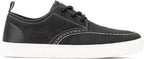 Reserved Footwear Men's Kono Boat Shoes  Black Size 12