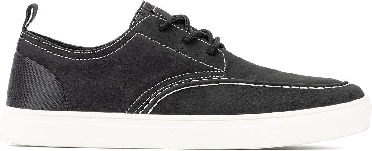 Reserved Footwear Men's Kono Boat Shoes  Black Size 12
