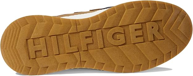 Tommy Hilfiger Women's Jenko Cold Weather Sneaker  Navy/Tan Size 10