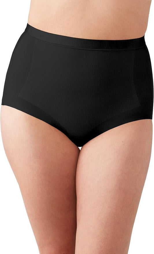 Wacoal Women's Straight Shapewear Shaping Brief  Black Size L
