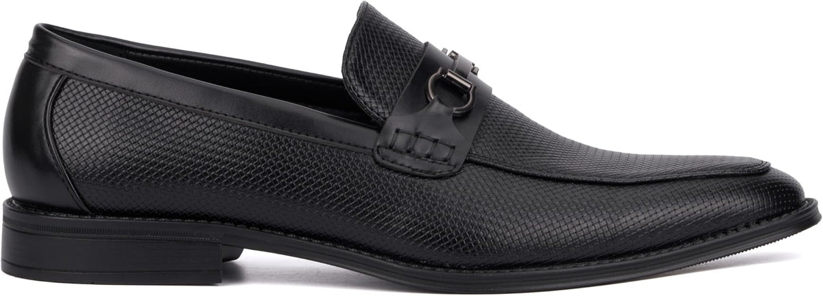 New York & Company Men's Malthe Dress Bit Loafers  Black Size 13