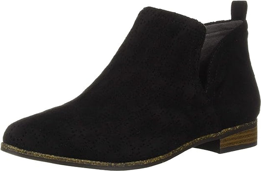 Dr. Scholl's Women's Rate Booties  Color Black Microfiber Size 11M