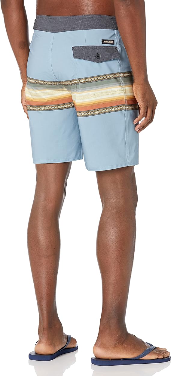 Quiksilver Men's Surfsilk Sun Faded Board Shorts  Color Citadel Blue Size 32