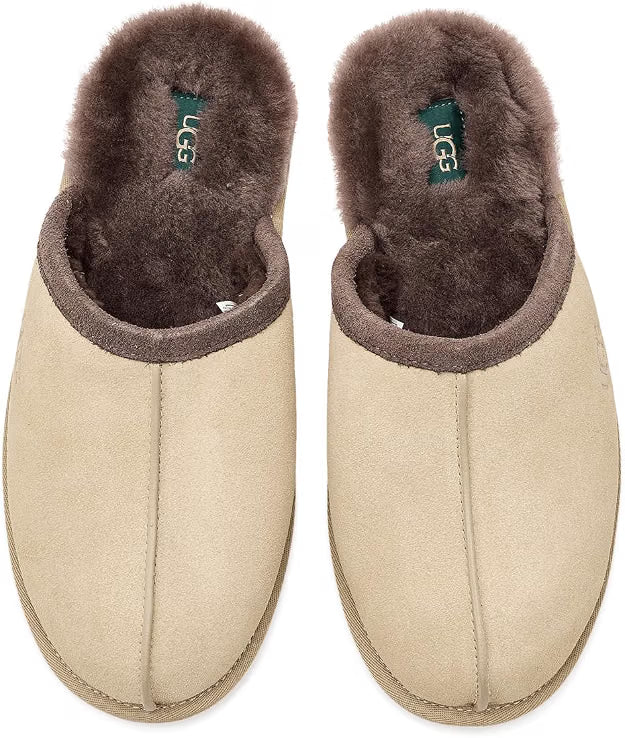 UGG Men's Scuff Slippers  Beige Size 9