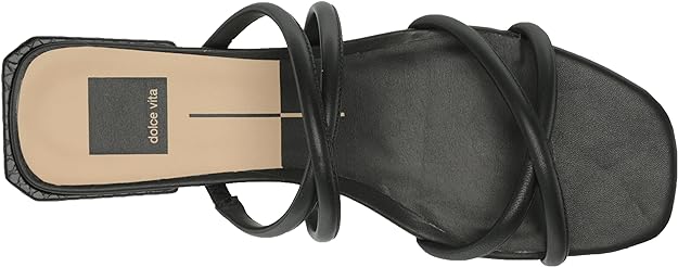 Dolce Vita Women's Happi Strappy Flat Sandal  Color Black Size 6
