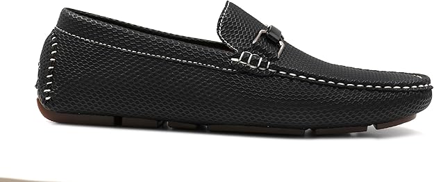 Aston Marc Men's Charter Bit Driving Loafer  Black Size 10