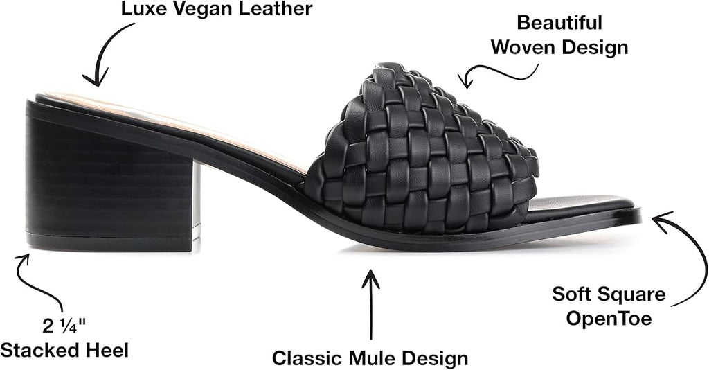 Journee Collection Women's Fylicia Dress Sandals  Black Size 9.5