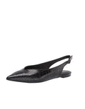 Rampage Women's Blaine Slingback Mules  Black Size 7.5