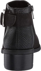 Bella Vita Women's Henley II Bootie  Color Smoke/Black Snake Size 7.5M
