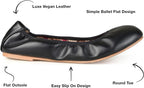 Journee Collection Women's Lindy Round Toe Ballet Flats  Color Black Size 6M