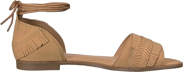 Lucky Brand Women's Gelso Sandal  Color Sandbox Size 7.5M