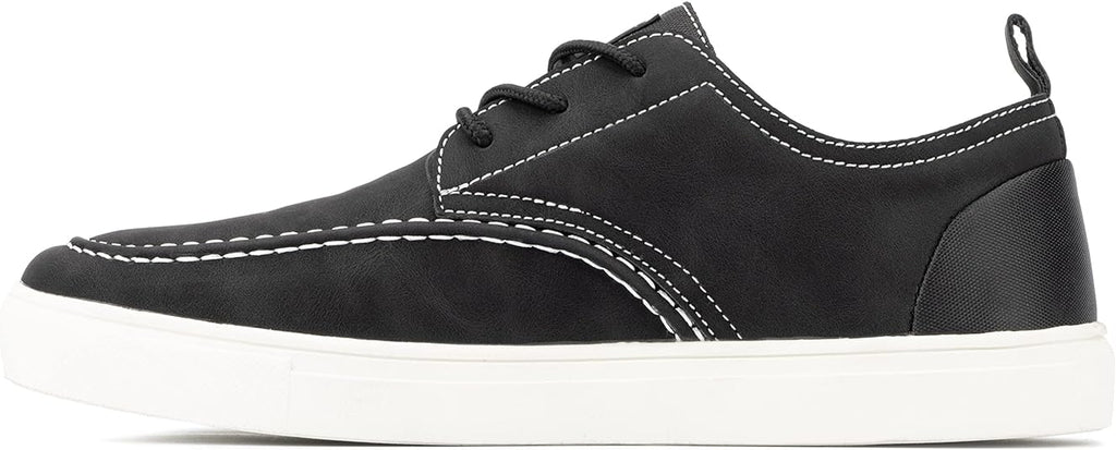 Reserved Footwear Men's Kono Boat Shoes  Black Size 12