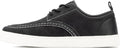 Reserved Footwear Men's Kono Boat Shoes  Black Size 12