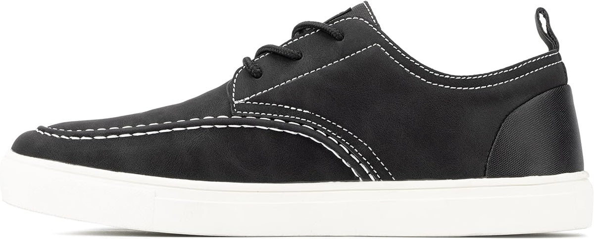 Reserved Footwear Men's Kono Boat Shoes  Black Size 12