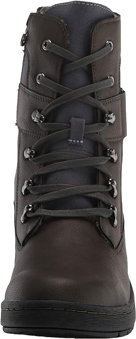 JBU by Jambu Women's Stevie Water-Resistant Combat Boot  Color Olive Size 7.5M