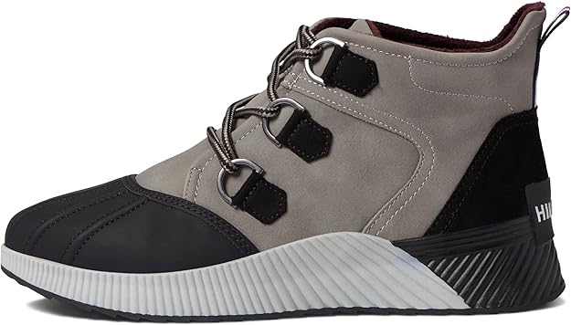 Tommy Hilfiger Women's Jenko Cold Weather Sneaker  Black/Gray Size 10