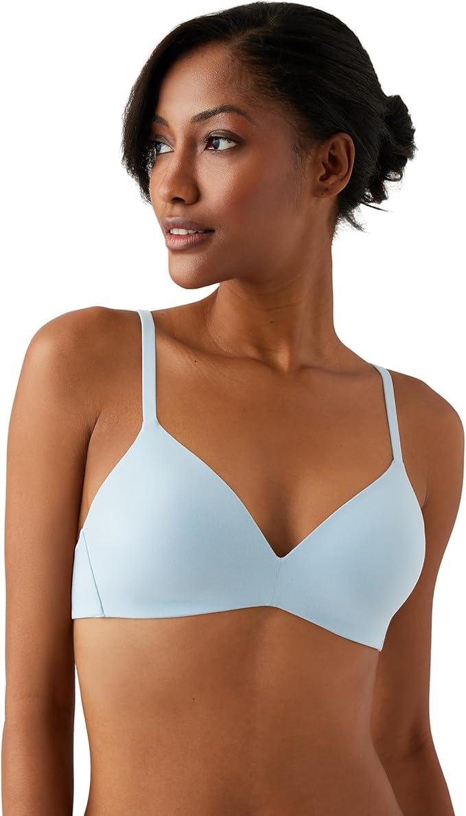 Wacoal How Perfect Wire Free T-Shirt Bra  Winter Sky Size 38B