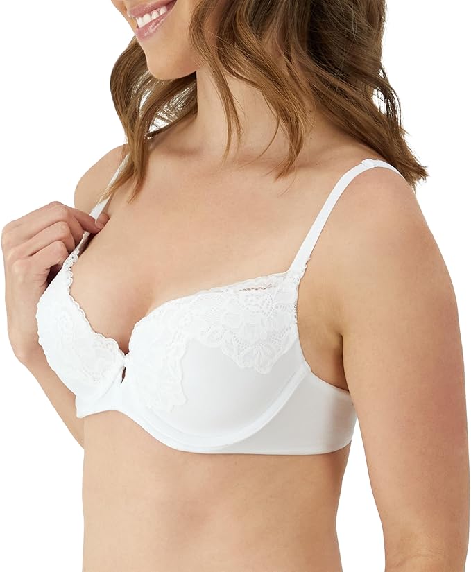 Maidenform Comfort Devotion Your Lift Underwire Bra  White Size 40C