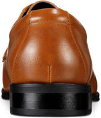 Alfani Men''s Andrew Plain Toe Derby Shoes  Dark Tan Size 10