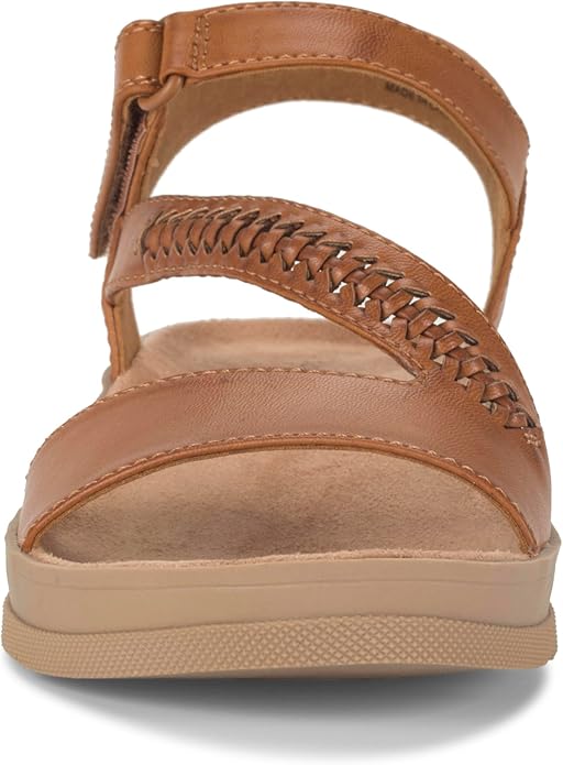 Baretraps Interior Frolick Side Closure Sandal  Dark Caramel Size 8