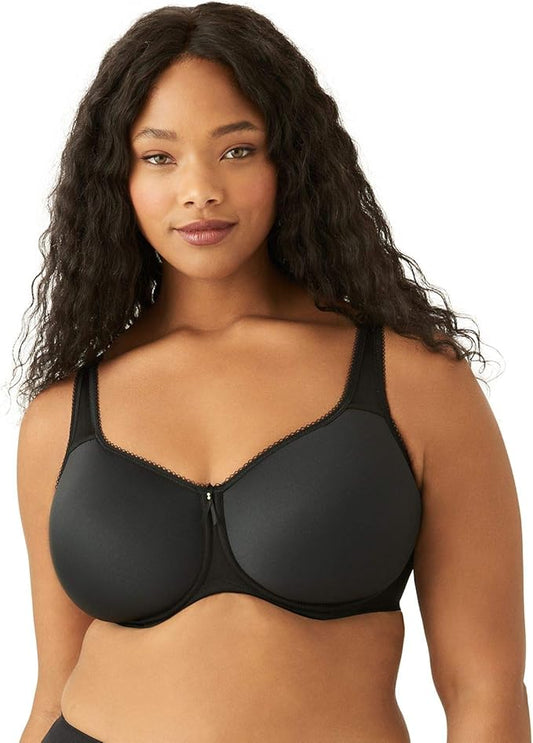 Wacoal Basic Beauty Contour Spacer T-Shirt Bra  Black Size 42C