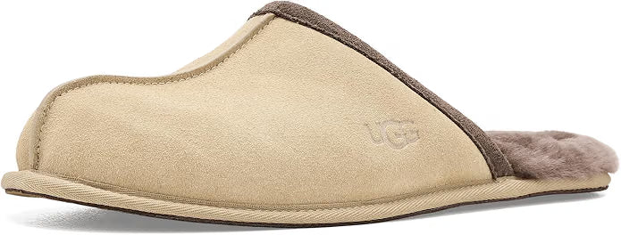 UGG Men's Scuff Slippers  Beige Size 9