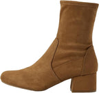 Kenneth Cole Reaction Women's Road Stretch Ankle Boots  Color Cognac Size 10M