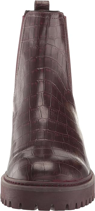 Kenneth Cole Reaction Women's Salt Lug Chelsea Boots  Color Burgundy Size 8M