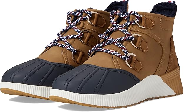Tommy Hilfiger Women's Jenko Cold Weather Sneaker  Navy/Tan Size 10