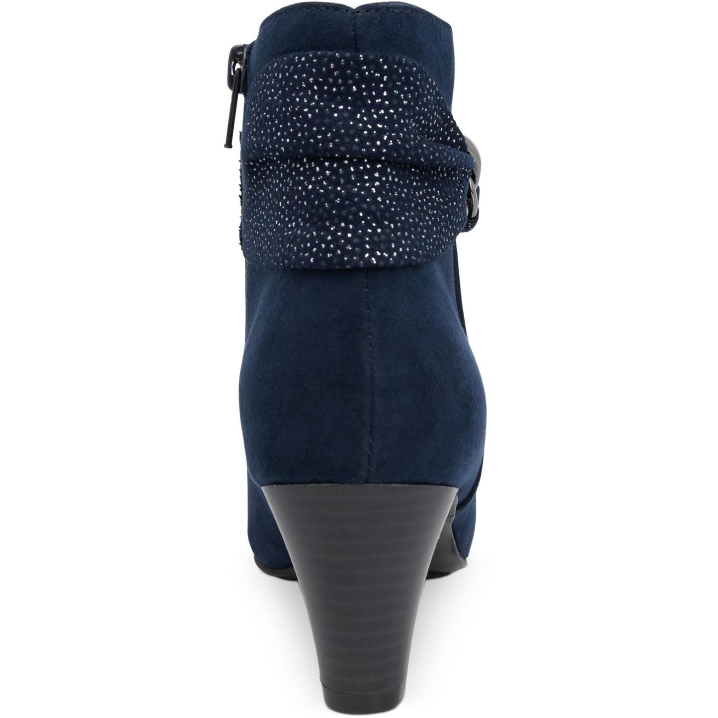 Karen Scott Women's Laceless Dressy Booties  Color Navy Size 5M
