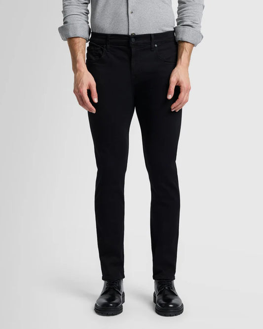 7 For All Mankind Men's Luxe Performance Slimmy Tapered Jeans  Black Size 29