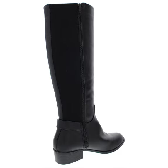 Alfani Women's Step 'N Flex Kallumm Knee-High Boots  Black Size 5