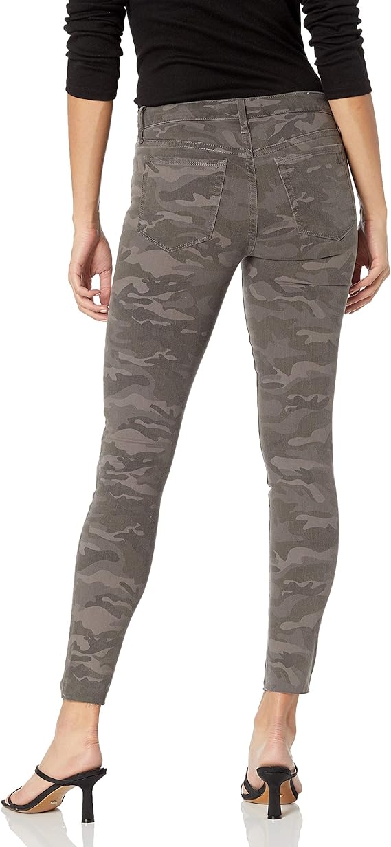 Sam Edelman Women's Kitten Mid Rise Ankle Jeans  Color Monroe-Camo Size 00/24