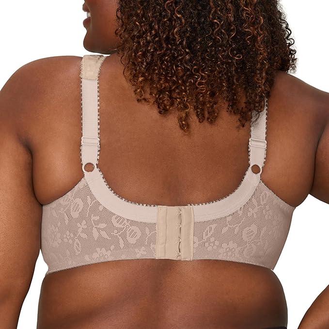 Playtex 18 Hour Full-Coverage Comfort-Strap Wireless Bra  Nude Size 38DDD