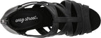 Easy Street Women's Amaze Dress Heeled Sandals  Black Size 8