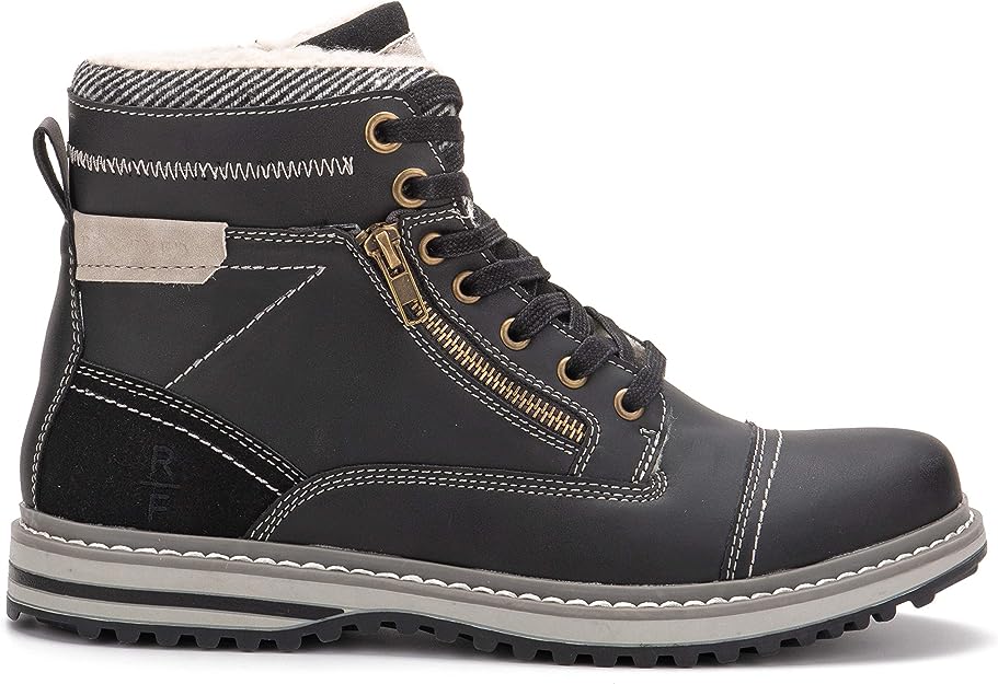 Reserved Footwear Men's Gordon Boot  Color Black Size 8.5M