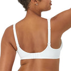 Bali One Smooth U Ultra Light Minimizer Underwire Bra  White Size 36C