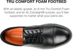 Thomas & Vine Men's Felton Cap Toe Derby Shoe  Color Black Size 12M