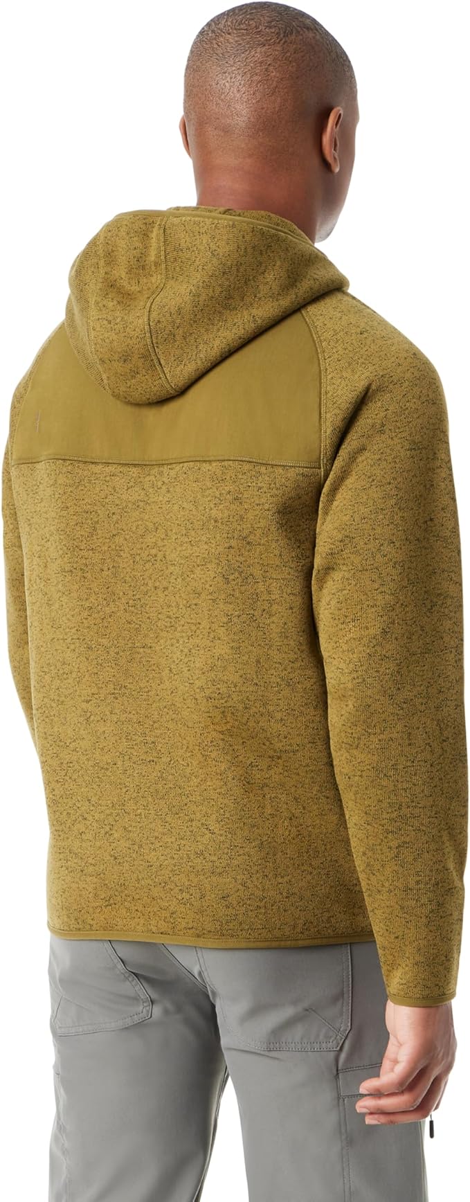 BASS OUTDOOR Men's Regular-Fit 1/4 Snap Hoodie Pullover Sweater  Green Size M